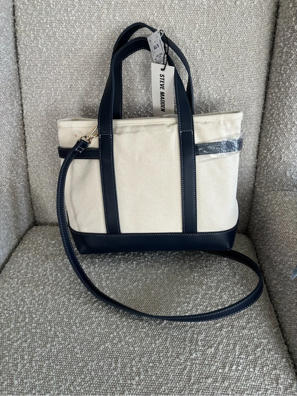 Steve Madden canvas tote
